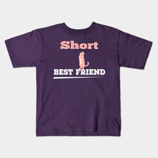 short best freind gift,Best Friend Gift,Best Friend Birthday Gift, Friendship Gift Kids T-Shirt by AYN Store 